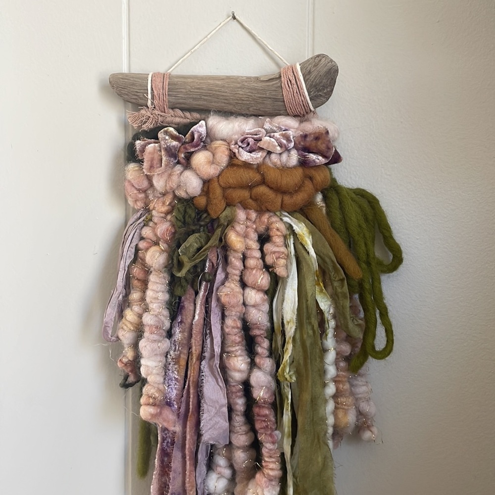 *NWOT* Liz Fiber Art Woven Wall Hanging